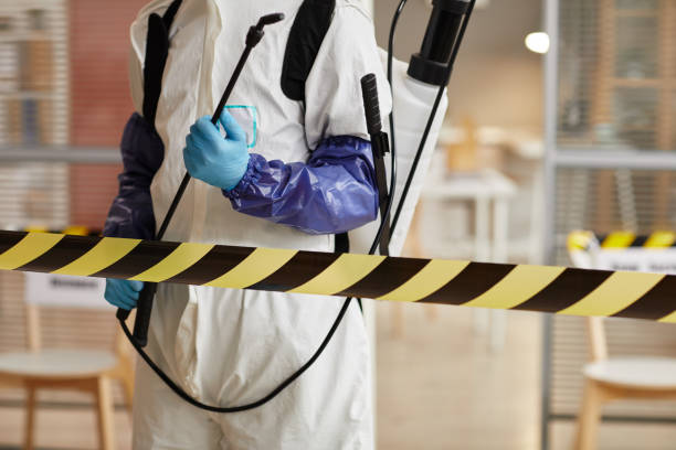 Professional Biohazard Cleanup technician working in Odell, NE